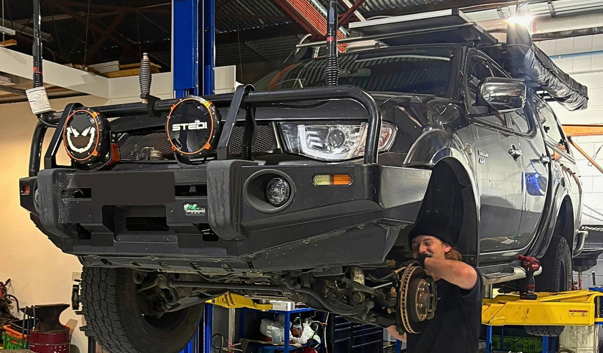 Mitsubishi Triton 4x4 car service at Matlin Auto Repairs